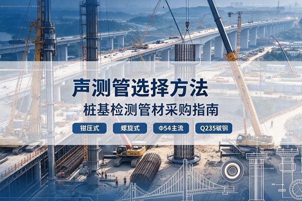 宜黄声测管选型标准