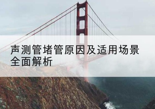 宜黄声测管堵管的主要原因有哪些？-声测管堵管原因及适用场景全面解析